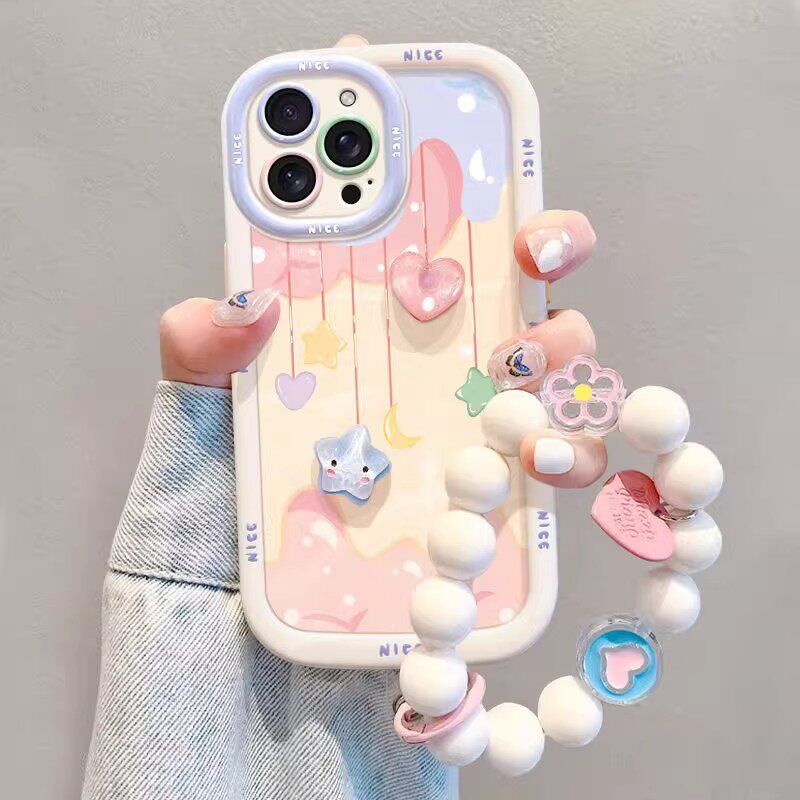 泡芙油画星星适用小米17/15Pro/14手机壳13/12s红米k90/k80ultra/70/60新款Civi5Pro全包note15/14防摔保护套