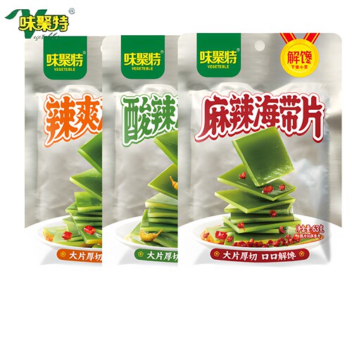 味聚特麻辣海带片四川眉山特产