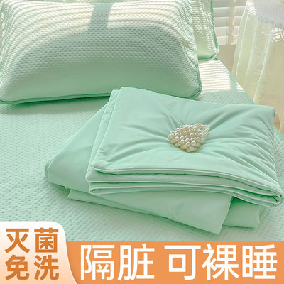 加厚一次性床单被罩枕套便携免洗