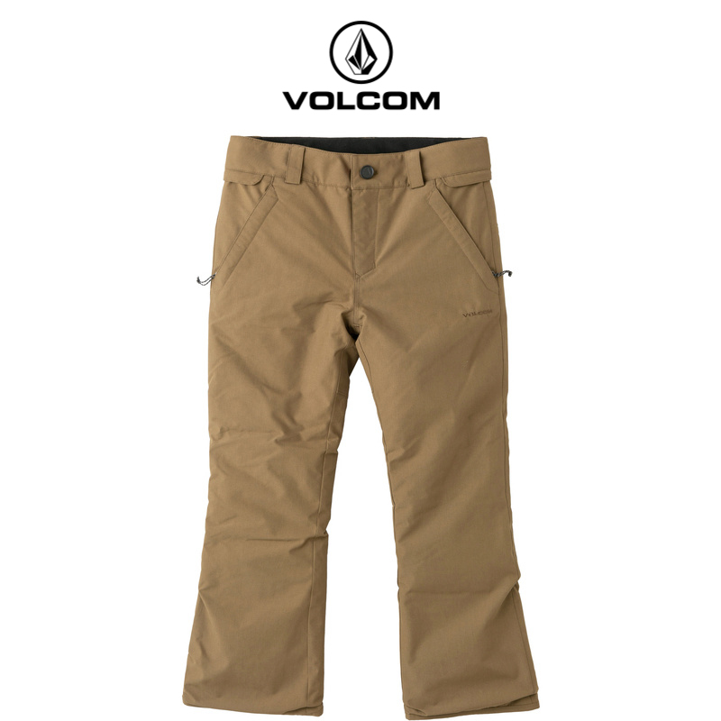 VOLCOM钻石童装户外品牌专业儿童滑雪裤2024冬季新款小孩滑雪长裤-封面