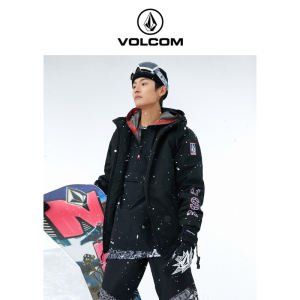 VOLCOM钻石男装户外滑雪衣棉服冬