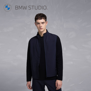 秋冬季 BMW 马甲 Studio宝马男装 保暖简约舒适时尚 百搭通勤男士 新款