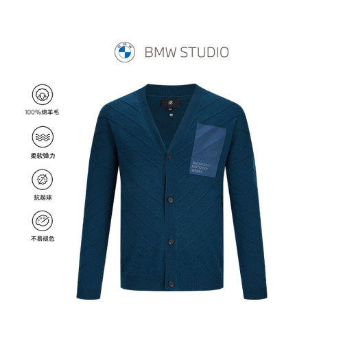 BMWSTUDIO休闲舒适针织开衫