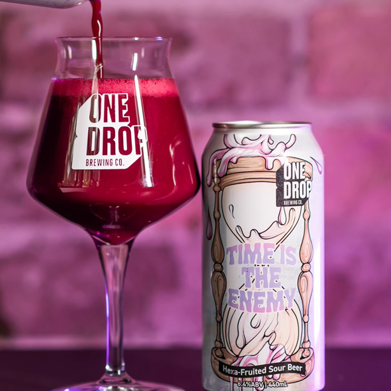 澳洲进口一滴/One Drop精酿啤酒浴血修罗禁果酱淋糖衣幻术440ml听