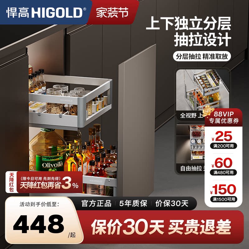 【咨询下单减20】悍高R调味拉篮