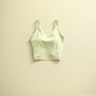 Ayako 运动内衣女高强度健身跑步防震瑜伽服一体美背心现 双6锦纶