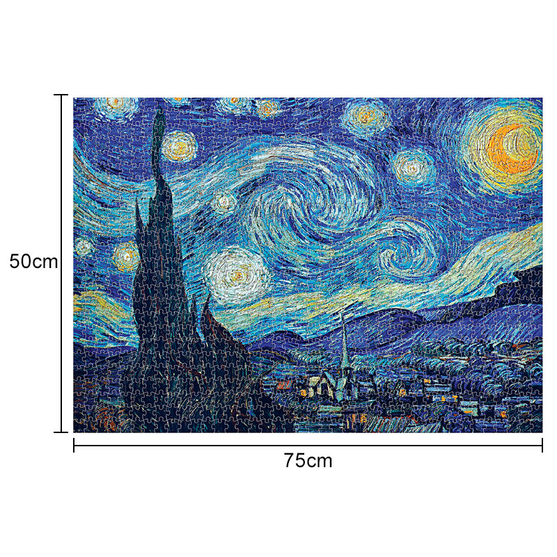 1000 Piece Puzzles for Adults Eco-Friendly Paper - Taobao product photo 3