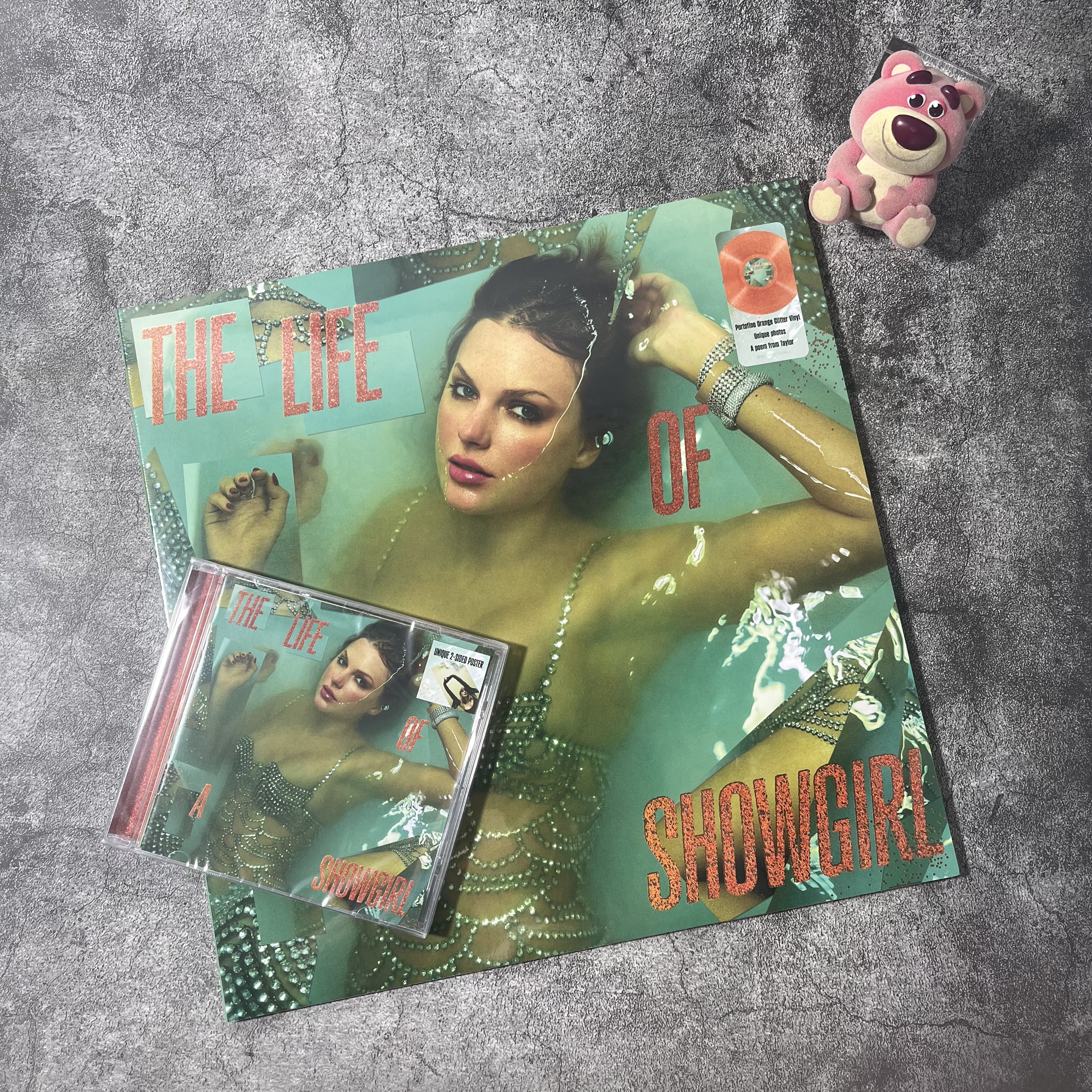 美版 霉霉 泰勒斯威夫特专辑 The Life of a Showgirl CD/橙胶LP