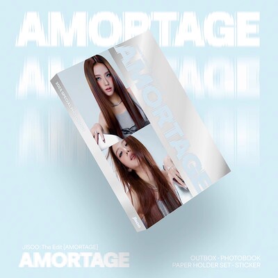 正版 JISOO 金智秀solo专辑The Edit AMORTAGE写真集 小卡/周边