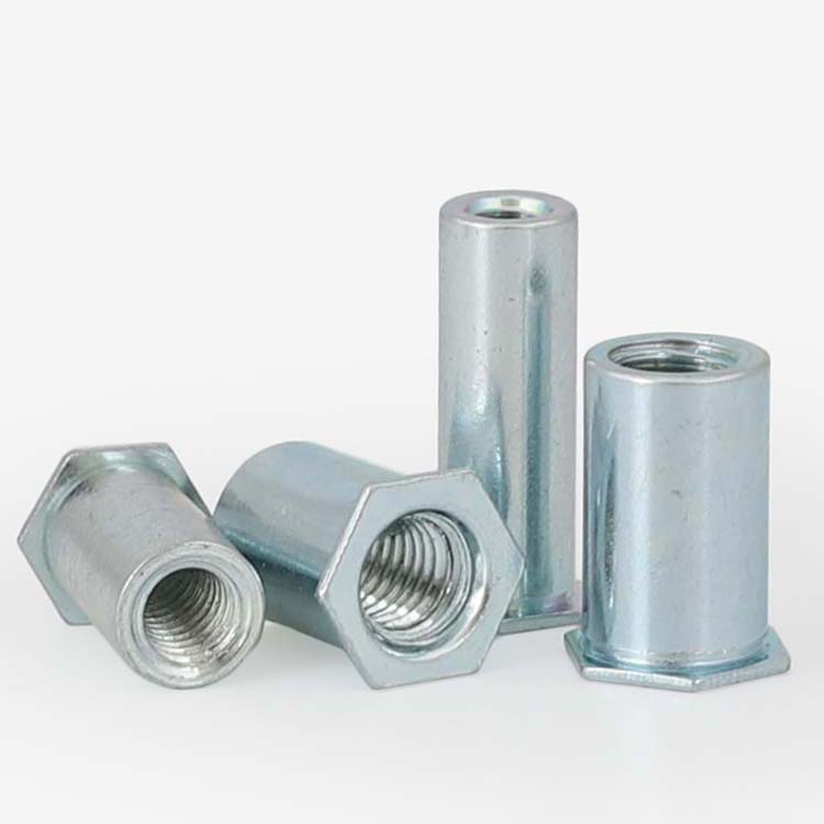 镀锌盲孔压板螺柱压铆螺母