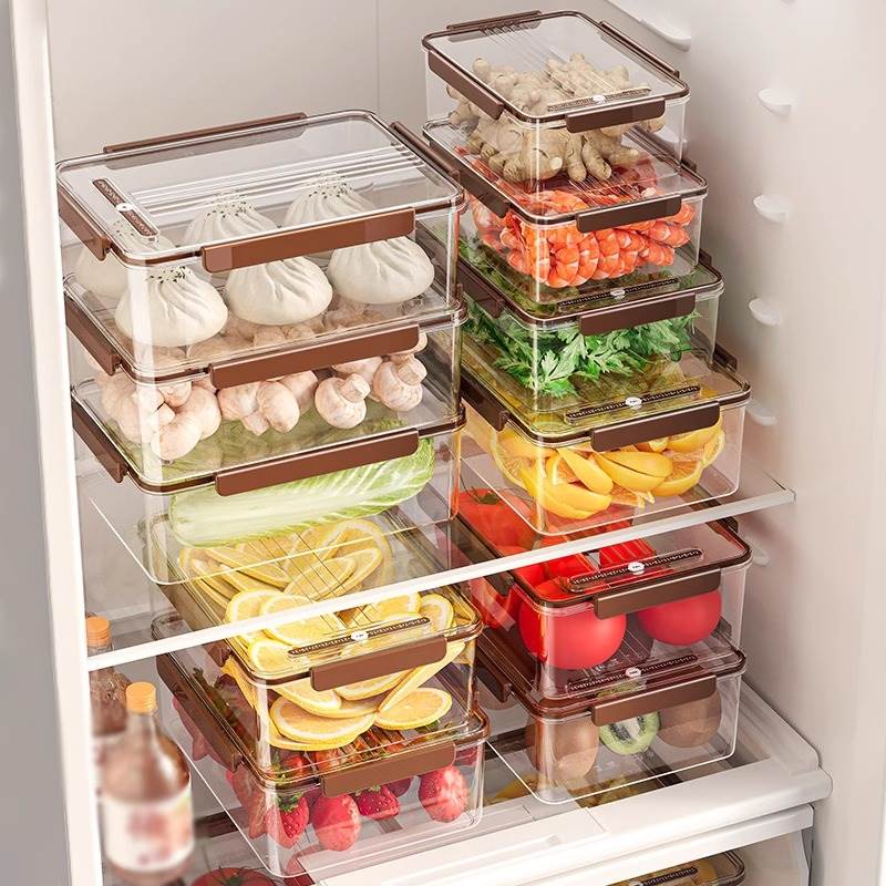 保鲜盒食品级冰箱专用可微波炉加热水果便当便携外出野餐整理收纳