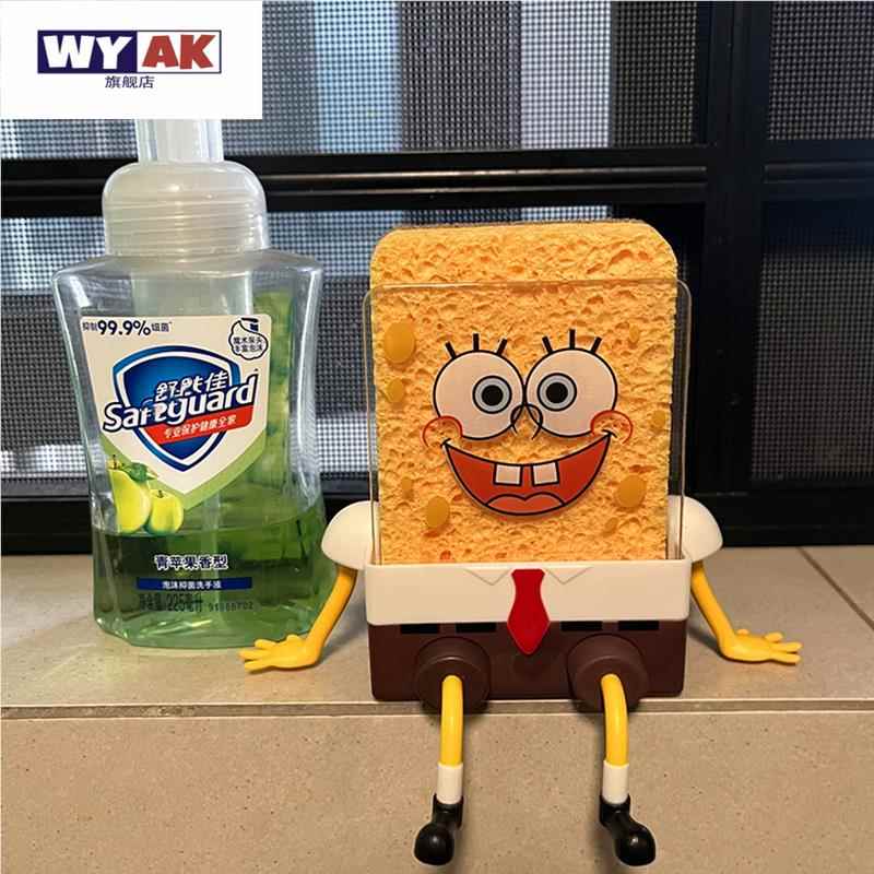 刷锅神器洗碗名厨房好物推荐可爱沥水架水槽布擦卡通置物架