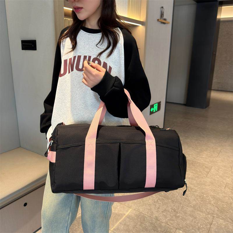 跨境旅行包干湿分离手提斜挎行李袋运动训练大容量瑜伽健身包