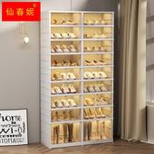 盒收纳盒透明折叠鞋 柜一体免安装 塑料鞋 架家用门口防尘鞋 子收纳 鞋