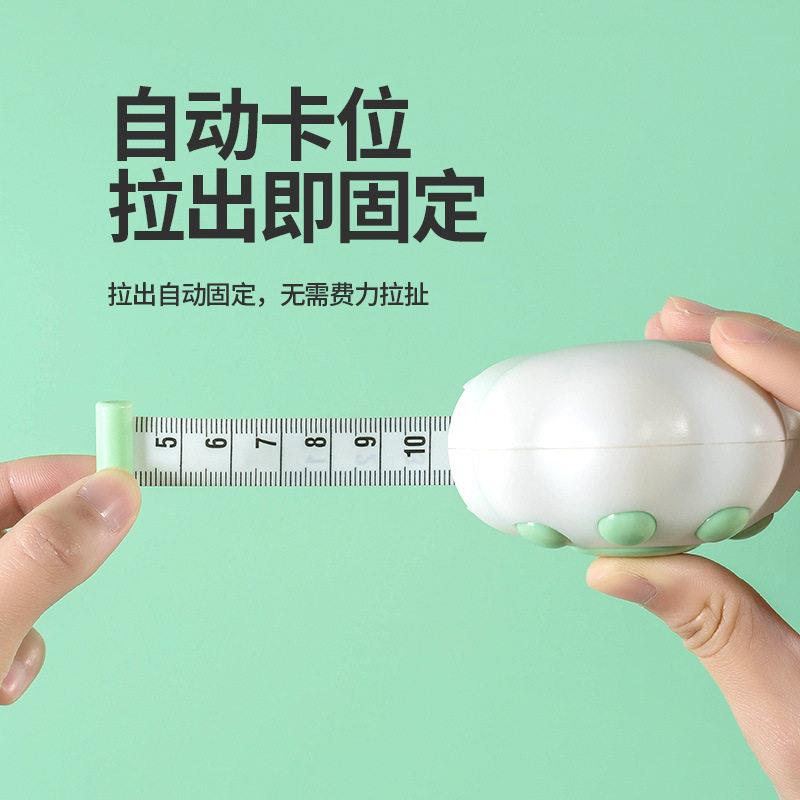 专业三围皮尺健身用尺子自动回弹卷尺自动测量胸围腰围软尺纬度尺图片