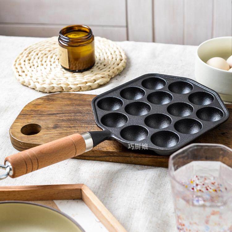 POPPING EGG WAFFLE MOLD BAKING TRAY OCTOPUS BALLS MACHINE HOUSEHOLD BUSINESS TOOLS ROASTED QUAIL EGGS SHRIMP PULL BAKING PAN POT