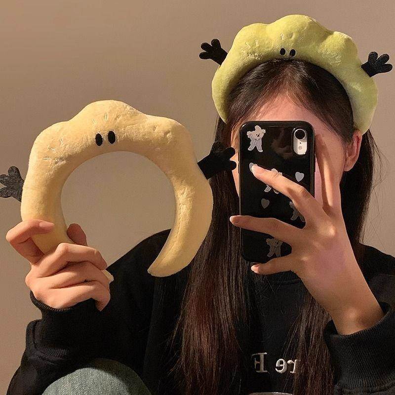 可爱搞怪毛绒发箍女款秋冬头箍发卡洗脸敷面膜洗漱专用束发带头饰