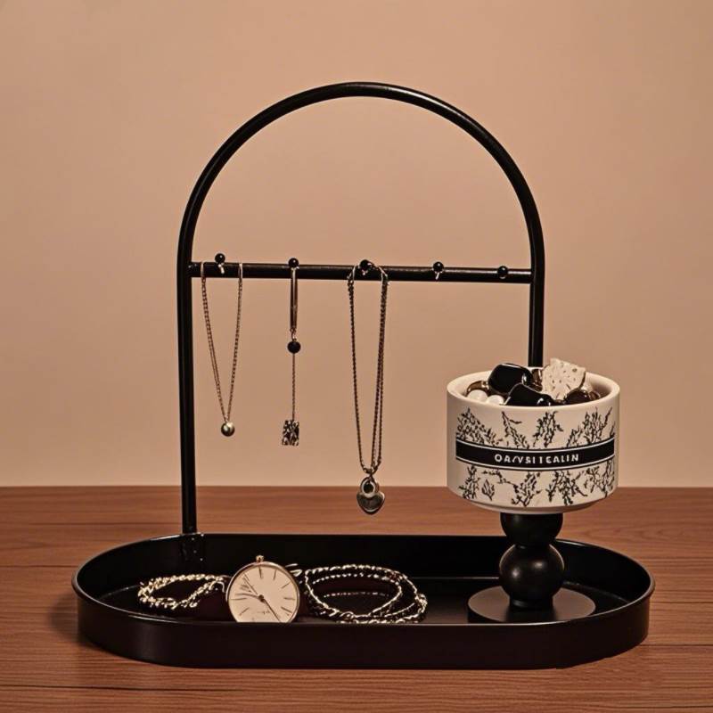 玄关置物架香水口红多功能台面家居装饰入户门客厅饰品收纳神器