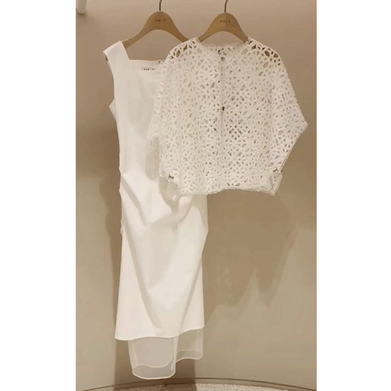 南法度假风气质名媛清冷