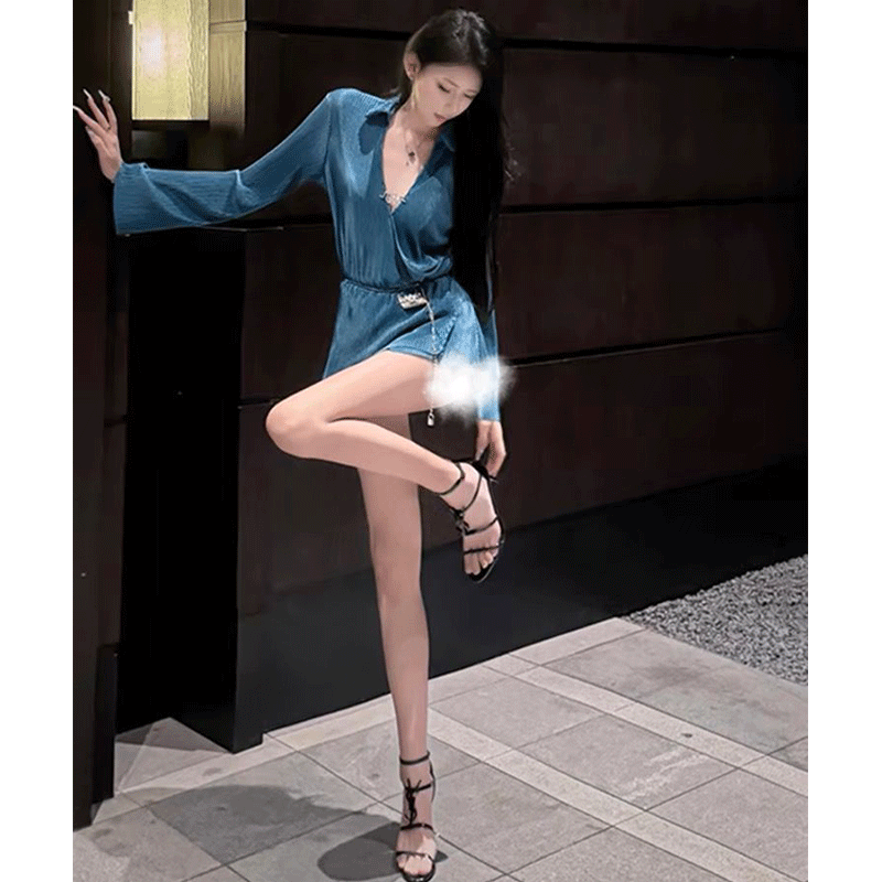 小众不撞款连衣裙女高级
