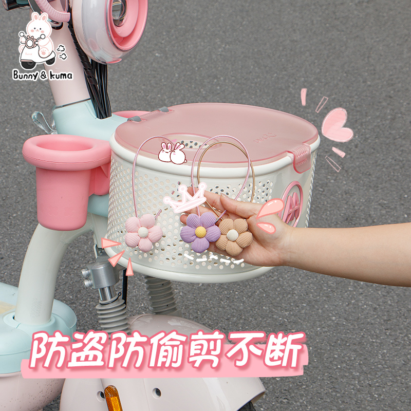 电动车车筐密码锁防偷不易剪断
