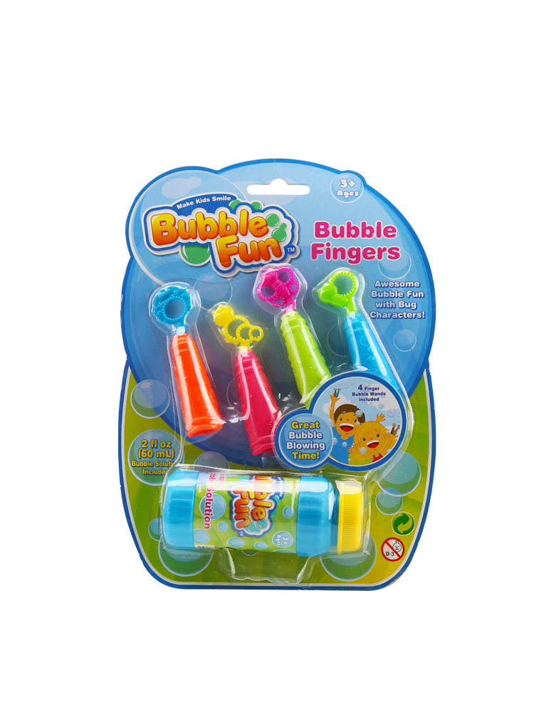 BUBBLE BLOWING FINGER BLOWING BUBBLE STICK KIDS HANDHELD SMALL BUBBLE MACHINE BOY GIRL 3 THREE YEARS OLD TOY CARTOON
