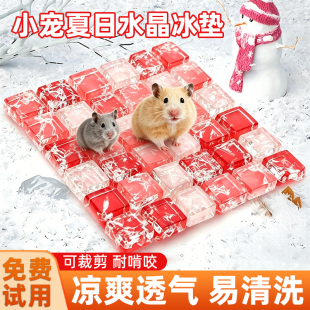 仓鼠冰凉垫散热板夏天降温神器宠物金丝熊龙猫荷兰猪兔子专用水洗