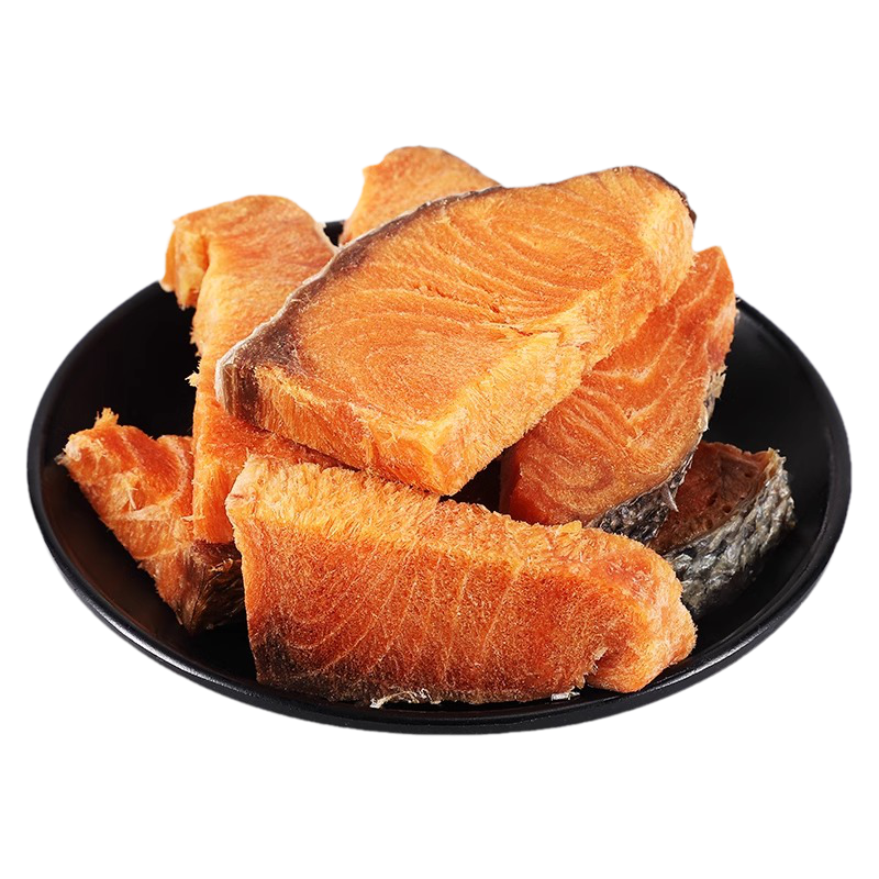 冻干三文鱼块猫咪零食美毛亮毛