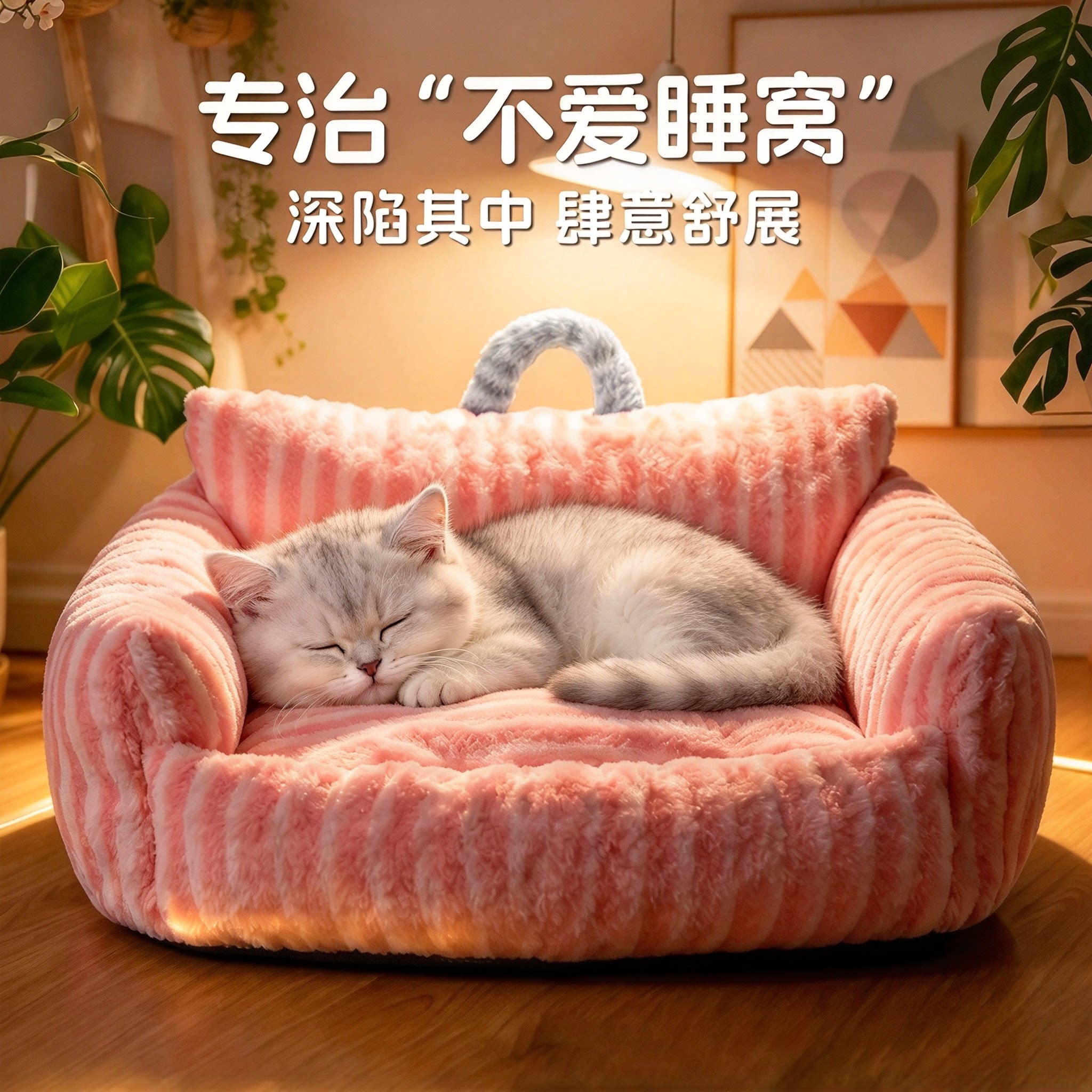 时尚潮流舒适猫窝沙发爱宠专座