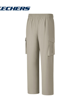 Skechers斯凯奇男裤25夏山野户外休闲运动梭织长裤P325M008/02CC