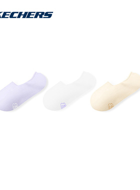 Skechers斯凯奇夏季新款女船袜 L225W182/05P2