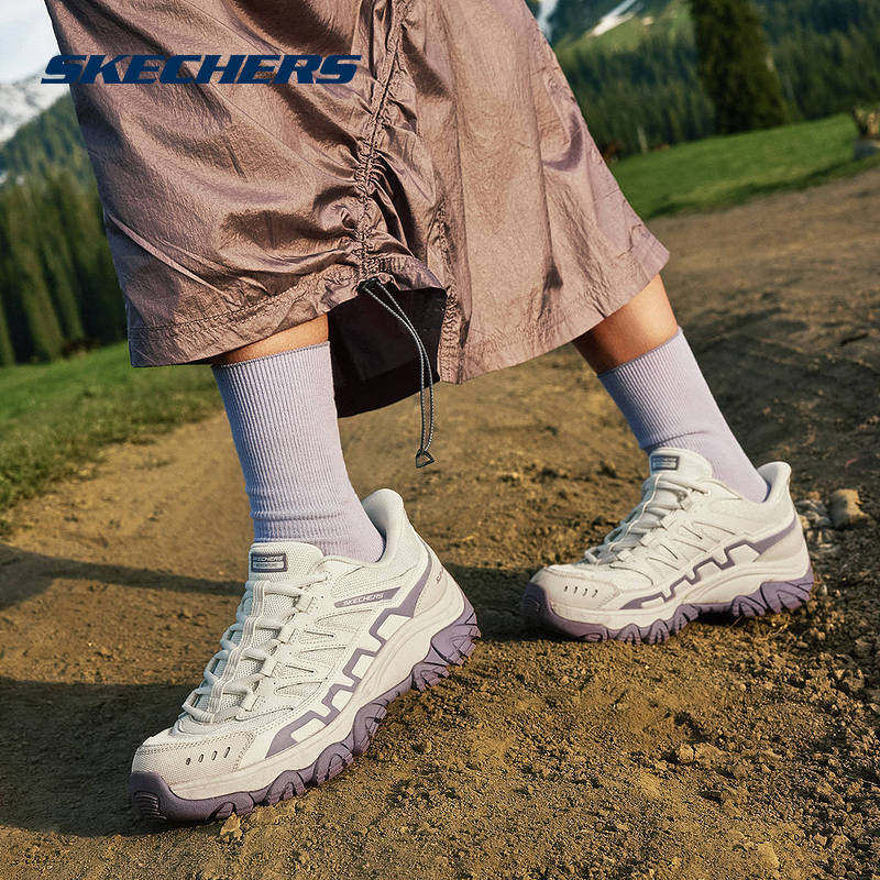 Skechers斯凯奇闪穿女出行户外鞋舒适耐磨登山徒步鞋 180334/PRMT,运动鞋new,运动休闲鞋,淘宝优惠券,粉丝福利购,淘宝优惠卷