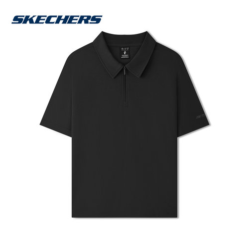 SKECHERS(斯凯奇)新品2026秋男POLO衫 L326M062-0018