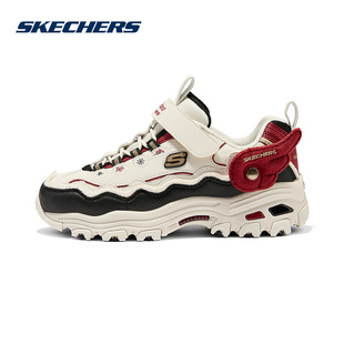 Skechers斯凯奇老爹鞋飞马鞋26新年限定男女童运动鞋 319104L/WRD