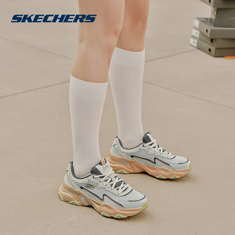 Skechers斯凯奇夏季女鞋经典百搭老爹鞋厚底轻便休闲运动鞋150524,运动鞋new,运动休闲鞋,淘宝优惠券,粉丝福利购,淘宝优惠卷