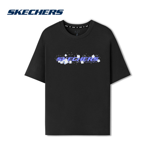 SKECHERS斯凯奇新品2026秋中性短袖衫 L226U082-0018