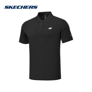 POLP衫 Skechers斯凯奇25夏季 男士 速干透气针织短袖 0018 P325M041