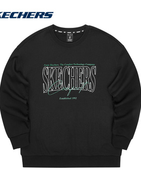 SKECHERS（新品）冬中性针织套头卫衣 L324U059-0018