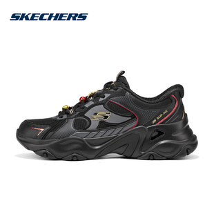 Skechers斯凯奇老爹鞋马年限定款男女厚底运动闪穿鞋 802030/WRD