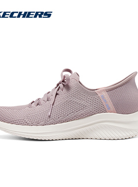 Skechers斯凯奇夏季女子一脚蹬闪穿鞋健步透气运动鞋 150457/LTMV