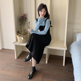 -新款假两件连衣裙-2532-P125-K178，女装连衣裙，2C168