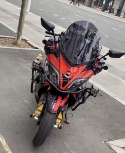 阿普利亚SRMAX250/SRMAX300风挡 改装加高款式前挡风玻璃镜片