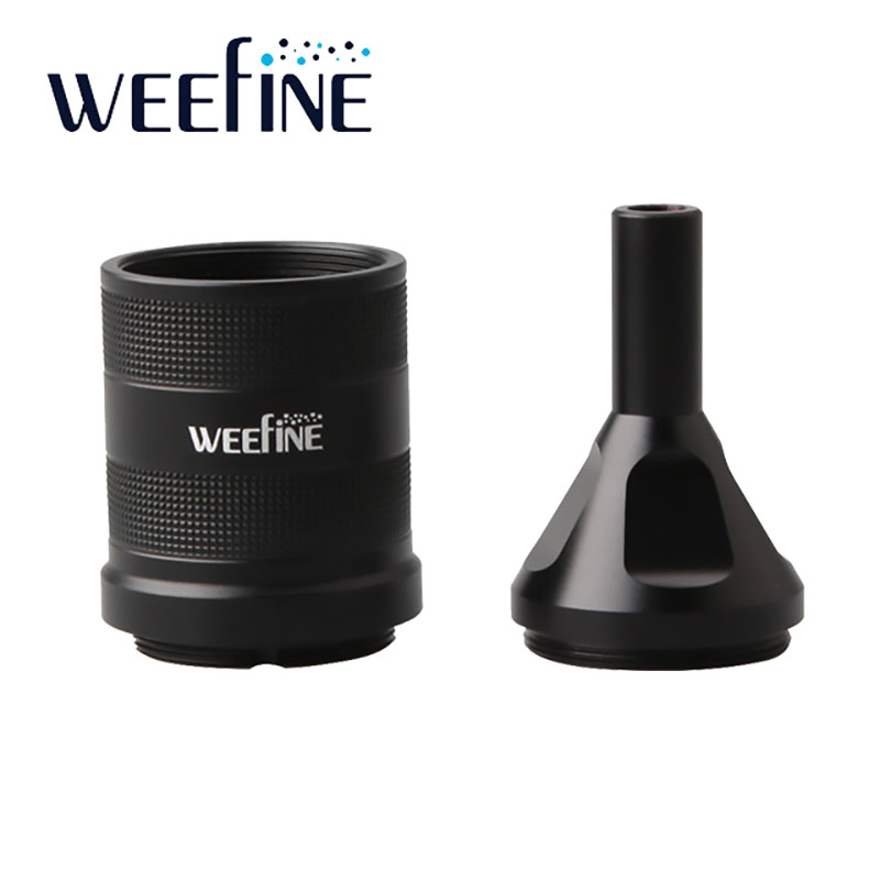 WEEFINE WFA61 Snoot lens潜水手电照明水下拍照摄影束光桶集光筒