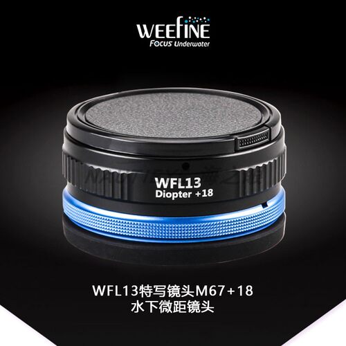潜水摄影相机镜头Weefine微距