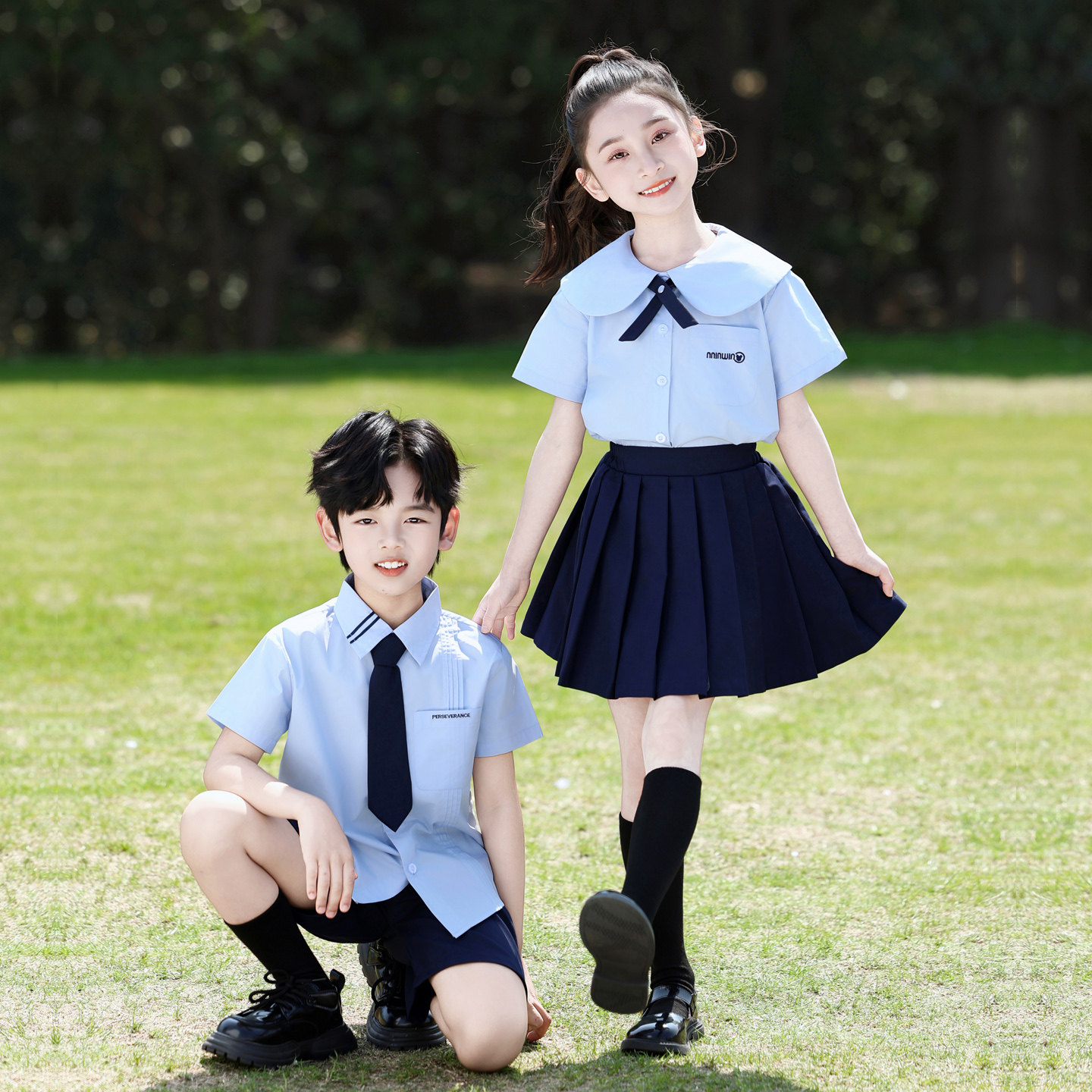 六一儿童节合唱演出服小学生诗歌朗诵比赛表演服幼儿园毕业照班服