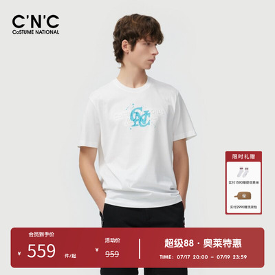 C'N'C短袖时尚都市青年T恤