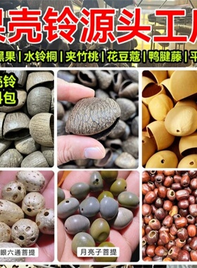 印尼黑果天然果壳风铃