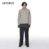 廓形感立领夹克 PROFiLE STAND OUTCiRCS COLLAR JACKET