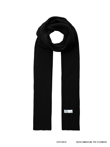 OUTCiRCS100%棉羊毛卷纸围巾