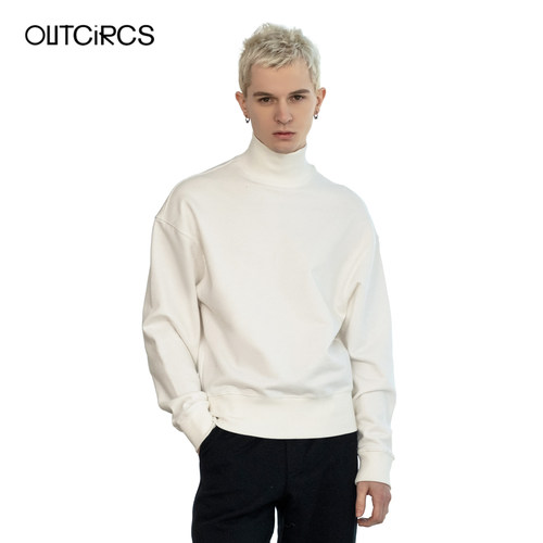 OUTCiRCS宽松慵懒风连帽男女简约